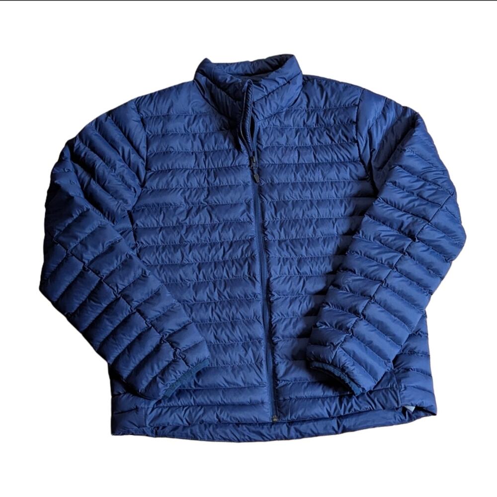 Marmot Navy Echo Featherless Thinsulate Outdoor Fall Packable Puffer Jacket